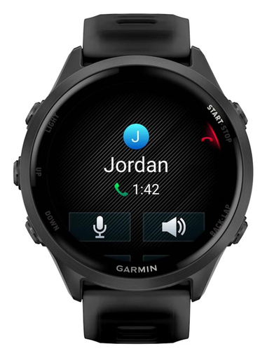 Garmin Forerunner 570 Smartwatch - 47 mm Case Height - Nero Colore della struttura - Alluminio Materiale della struttura -