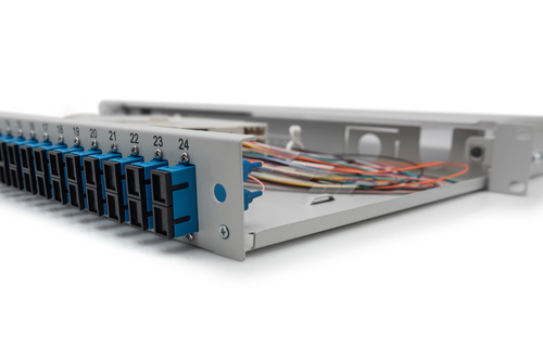 Digitus Fiber Optic Splice Box, Equipped, SC, OS2. Connector type: SC, Product colour: Grey, Housing material: Steel. Quan