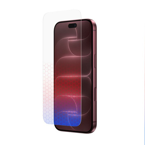 Belkin Blue-to-Red Screen Protector for iPhone 18 Pro Max / iPhone 17 Pro Max. Brand compatibility: Apple, Compatibility: 