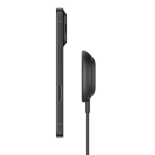 Belkin UltraCharge Induktionsladegerät - Schwarz - für iPhone, AirPod, Smartphone, Ohrhörer, Qi2-fähiges Gerät - Eingangss