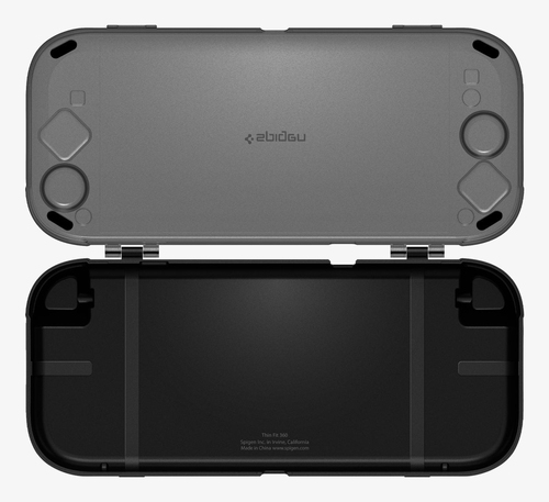Spigen Thin Fit 360 Case for Nintendo Gaming Console - Black - Scratch Resistant, Scuff Resistant, Anti-slip, Scratch Proo