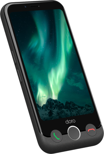 Doro Aurora A11 DSB-0550 64 GB Smartphone - 11.4 cm (4.5") 1280 x 720 - Octa-core (8 Core) 2 GHz - 4 GB RAM - Android 14 -