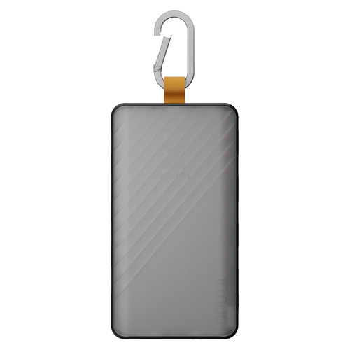 Xtorm XG2ES101. Battery capacity: 10000 mAh. USB Type-A output ports: 1, USB Type-C ports quantity: 1. Total output power:
