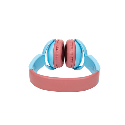 Our Pure Planet Kabel/Kabellos Kopfbügel Stereo Headset - Rosa - Binaural - Ohrumschließend - Bluetooth - Kondensator Mikr