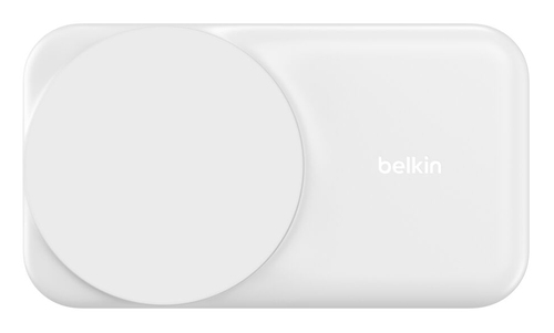 Belkin UltraCharge Induktionsladegerät - Weiß - Faltbar, Magnetisch, Qi2-zertifiziert
