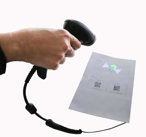 Datalogic QuickScan QD2500. Tipo: Leitor de código de barras portátil, Tipo de scanner: 1D/2D, Códigos de barras lineares 