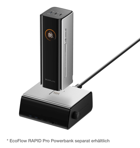 EcoFlow RAPID Pro. Charger type: Indoor, Power source type: AC, Charger compatibility: Universal. Input voltage: 100 - 240