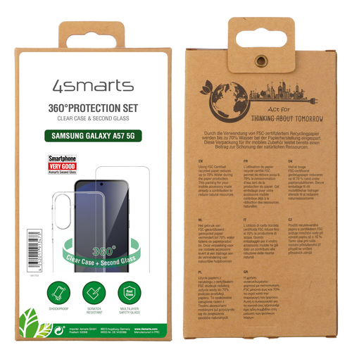 4smarts 541753. Etui-Typ: Cover, Markenkompatibilität: Samsung, Kompatibilität: Galaxy A57 5G, Maximale Bildschirmgr�ße: 1
