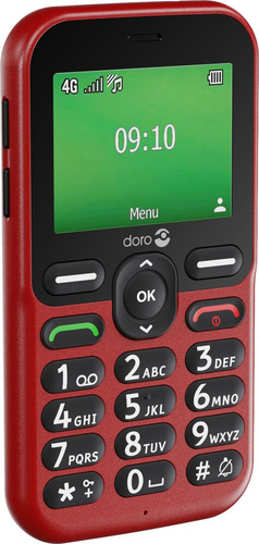 Doro Leva E10 Feature Phone - 4G - Rot - Bar - kein SIM-Lock