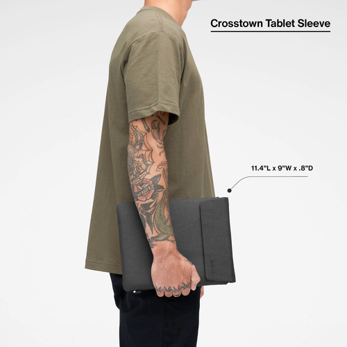 Incase Crosstown Tasche (Sleeve) für 27,9 cm (11 Zoll) Tablet - Schwarz - Wasserdicht