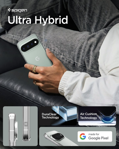 Spigen Ultra Hybrid Case for Google Pixel 11 Smartphone - Crystal Clear