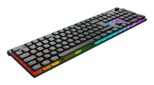 CHERRY XTRFY G8A-25100 Gaming Keypad - Full-size - Wired/Wireless Connectivity - USB Type A Interface - RGB LED - English 