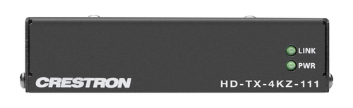 Crestron HD-TX-4KZ-111. Tipo: Receptor AV, Resolução Máxima: 4096 x 2160 pixels, Tipos de cabos suportados: Cat5e. Tecnolo