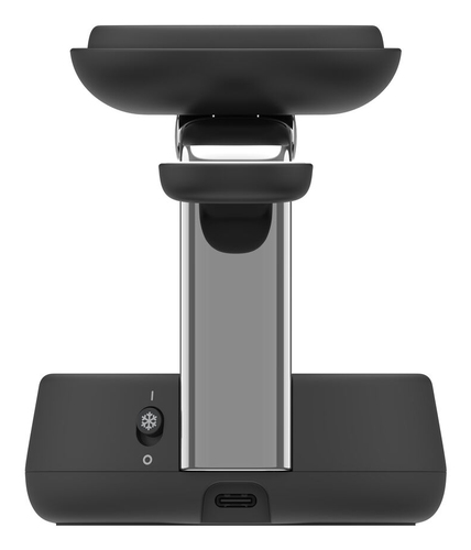 Belkin UltraCharge Pro Induktionsladegerät - Schwarz - für iPhone, Smartwatch, AirPod, Smartphone, Qi2-fähiges Gerät - Ein