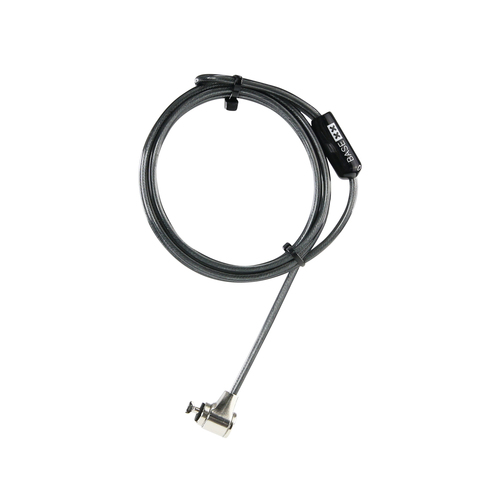 base xx Cable Lock For Notebook, Projector, Printer - 1.50 m Cable - Patented T-bar Lock - Anthracite - Zinc Alloy - For N