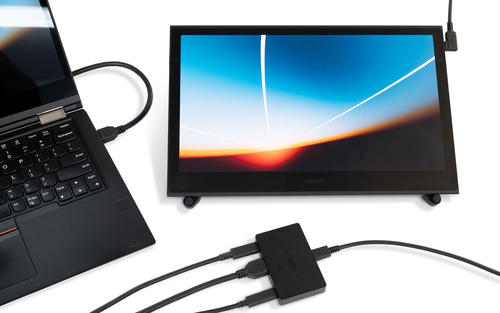 Wacom A/V-Adapter - Schwarz