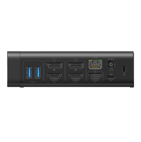 Belkin Connect Universal 16-in-1 Triple Display. Übertragungstechnik: Andocken, Hostschnittstelle: Dock. Produktfarbe: Sch