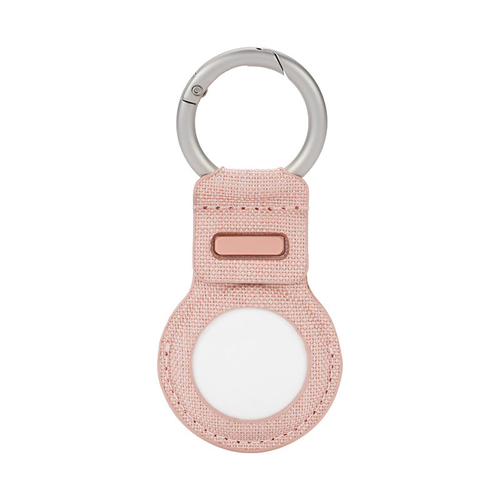 Incase Woolenex AirTag Bestandsverfolgung-Etikettenschieber - 91,4 mm x 40,6 mm x 5,1 mm x - Metall, Polyester - Blush-Ros