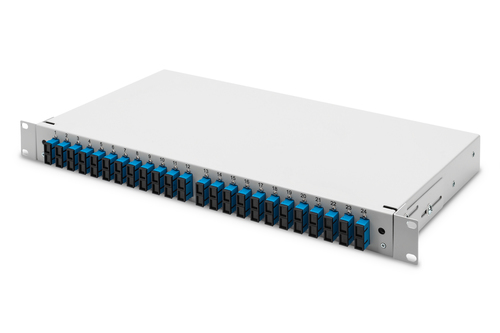Digitus Fiber Optic Splice Box, Equipped, SC, OS2. Connector type: SC, Product colour: Grey, Housing material: Steel. Quan