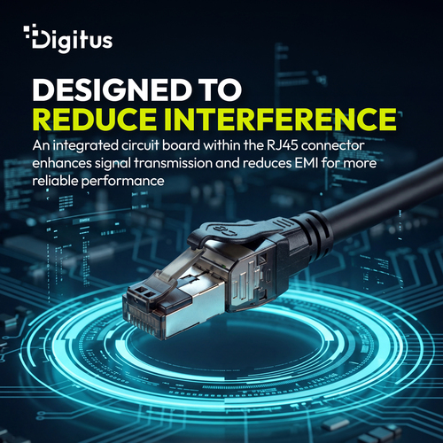 Digitus CAT 8.1 S/FTP patch cable, 3 m, 10 pieces. Cable length: 3 m, Cable standard: Cat8.1, Cable shielding: S/FTP (S-ST