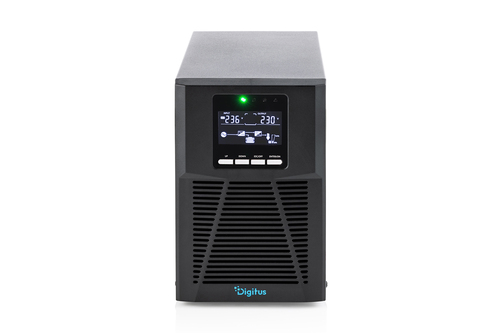 Digitus Double Conversion Online UPS - 1 kVA/1 kW - Turm, Desktop - 4 Stunde(n) Aufladen - 230 V AC, 120 V AC Eingang - 20