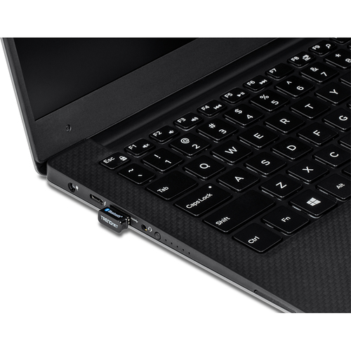 Trendnet TBW-110UB. Hostschnittstelle: USB Typ-A, Ausgangsschnittstelle: Bluetooth. Produktfarbe: Schwarz, Zweck: Laptop. 