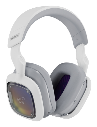 Logitech A30 Wired/Wireless Over-the-head Stereo Gaming Headset - White - Binaural - Circumaural - 1500 cm - Bluetooth/RF 