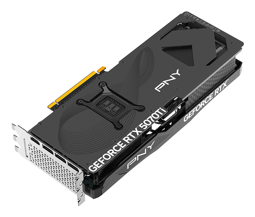 PNY NVIDIA GeForce RTX 5070 Ti Grafikkarte - 16 GB GDDR7 - Gesamthöhe - 7680 x 4320 - 2,30 GHz Core - 2,57 GHz Boost-Taktf