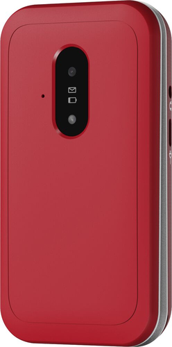 Doro Leva E22 Feature Phone - 4G - Rot, Weiß - Flip - kein SIM-Lock