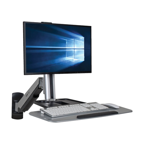 Tripp Lite series WorkWise WWSS1332W Wandhalterung für Flachbildschirm, TV, Tastatur, Telefon, Lüfter - Schwarz - 1 Unters