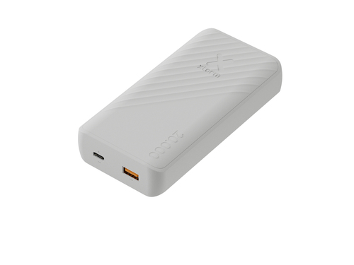 Xtorm 15W FastCharge Go2 Powerbank 20.000 - Ash White. Battery capacity: 20000 mAh, Battery technology: Lithium Polymer (L