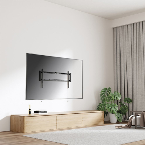 Value Wall Mount for TV - Black - Horizontal - 1 Display(s) Supported - 109.2 cm to 228.6 cm (90") Screen Support - 75 kg 