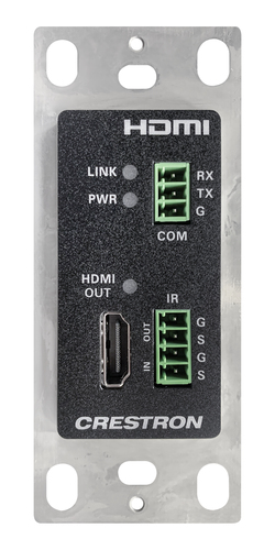 Crestron HD-RXC-4KZ-101-1G-B. Tipo: Receptor AV, Resolução Máxima: 4096 x 2160 pixels, Tipos de cabos suportados: Cat5e. T