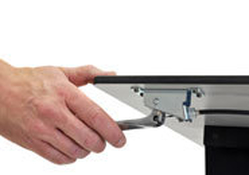 Ergotron TeachWell Mobile Digital Workspace. Product colour: Graphite, Grey, Type: Multimedia cart, Material: Metal. Heigh