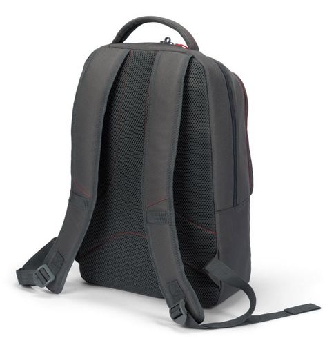 Dicota SPIN II Tasche (Rucksack) für 33 cm (13 Zoll) bis 40,6 cm (16 Zoll) Notebook - Grau - 600D rPET Polyester Körper - 