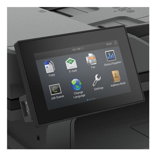 Lexmark MX432adwe Kabellos - Laser-Multifunktionsdrucker - Monochrom - Kopierer/Fax/Drucker/Scanner - 40 ppm Monodruck - 1