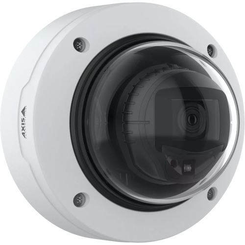 AXIS P3277-LV 5 Megapixel Innen/Außen Netzwerkkamera - Farbe - Kuppel - Weiß - TAA-konform - Infrarot Nachtsicht - H.264B 