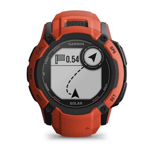Garmin Instinct 2X Solar. Dimensioni diagonale schermo: 2,79 cm (1.1"), Tecnologia display: MIP, Risoluzione del display: 