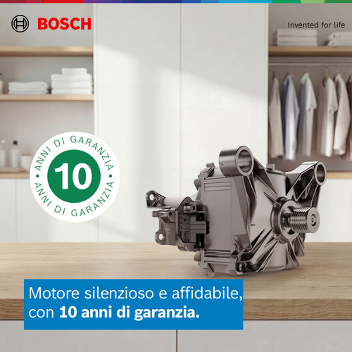 Lavatrice Bosch WUU28T29II Caricamento Frontale 9 kg - Bianco - Funzione vapore - 1400 Velocità centrifuga (rpm)