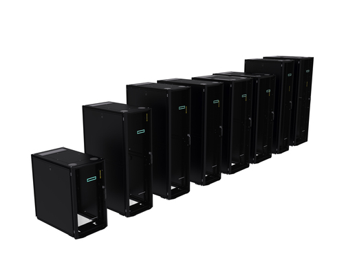 HPE 42U Floor Standing Rack Cabinet for Server - Black