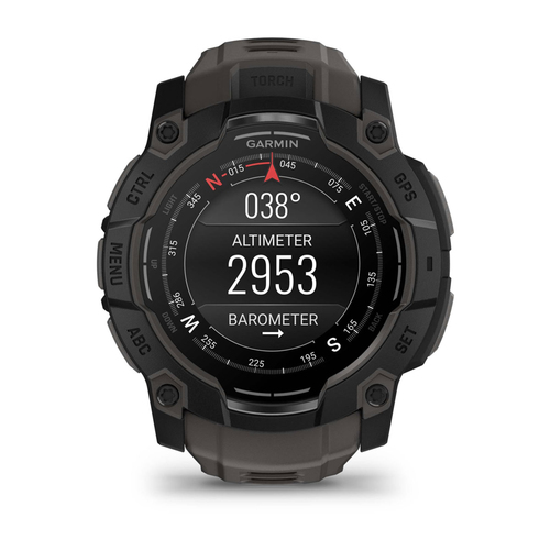 Garmin Instinct 3 Smart Watch - Metal Body Material - Polymer Case Material - 3.3 cm (1.3") - AMOLED Display - GPS - 960 H