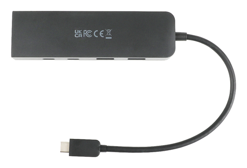 V7 V7UCRJ25GHUB-BLK. Interface do host: USB 3.2 Gen 1 (3.1 Gen 1) Type-C, Interfaces de hub: RJ-45, USB 3.2 Gen 1 (3.1 Gen
