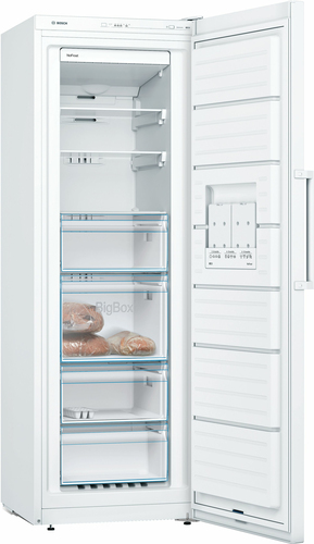 Freezer Bosch GSN33VWEP 225 L - Installazione libera - Bianco - Allarme porta - 4 x Porta/e - Reversibile - 229 kWh Per an