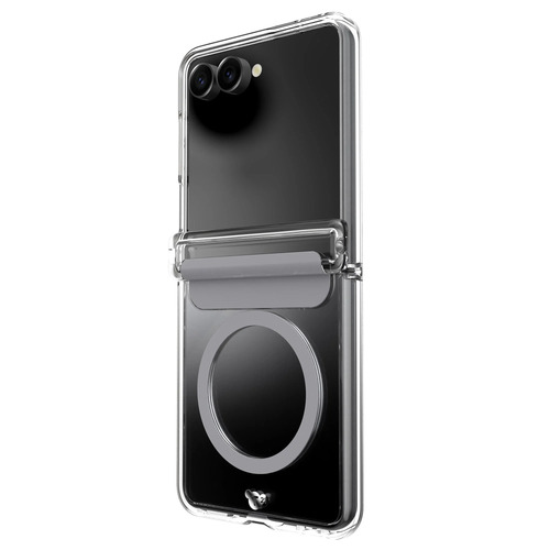 Tech21 EvoClear Magnet. Case type: Cover, Brand compatibility: Samsung, Compatibility: Galaxy Z Flip8, Maximum screen size