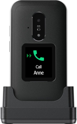 Doro Leva E30 Feature Phone - Flexibler faltbarer Bildschirm - 4G - Schwarz, Weiß - Flip - kein SIM-Lock