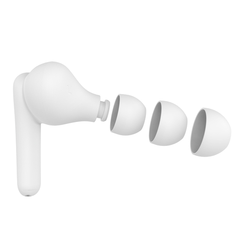Belkin SoundForm Rhythm True Wireless Ohrhörer Stereo Ohrhörerset - Weiß - Binaural - In-Ear - 914,4 cm Reichweite - Bluet