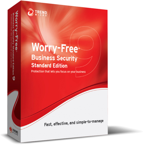 Trend Micro Worry-Free Business Security v.9.x Standard - Erneuerung der Abonnement-Lizenz - 1 Monat(e) - Volume - PC, Mac