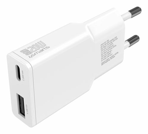 4smarts 541122. Aufladetyp: Drinnen, Energiequelle: AC, Aufladekompatibilität: Smartphone, Tablets. Eingangsspannung: 100 