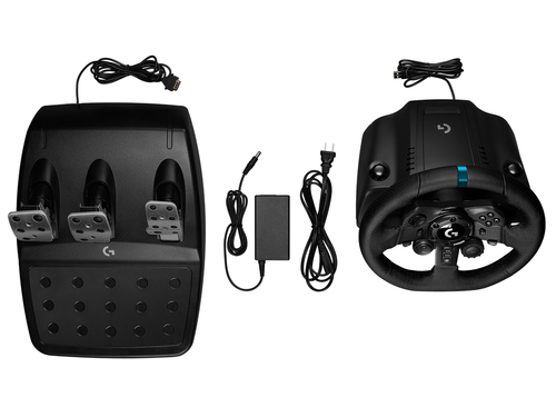Logitech G G923. Tipo de unidade: Volante + Pedais, Plataformas gaming suportadas: PC, PlayStation 4, PlayStation 5, Botõe