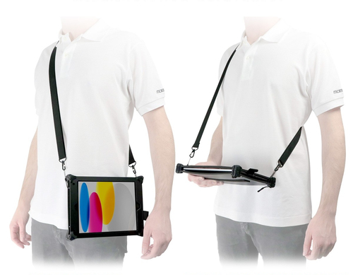 MOBILIS Resist Pack Robust Tasche für 27,7 cm (10,9 Zoll) Apple iPad (10. Generation) Tablet, Stylus - Schwarz - TFP 4.0 K
